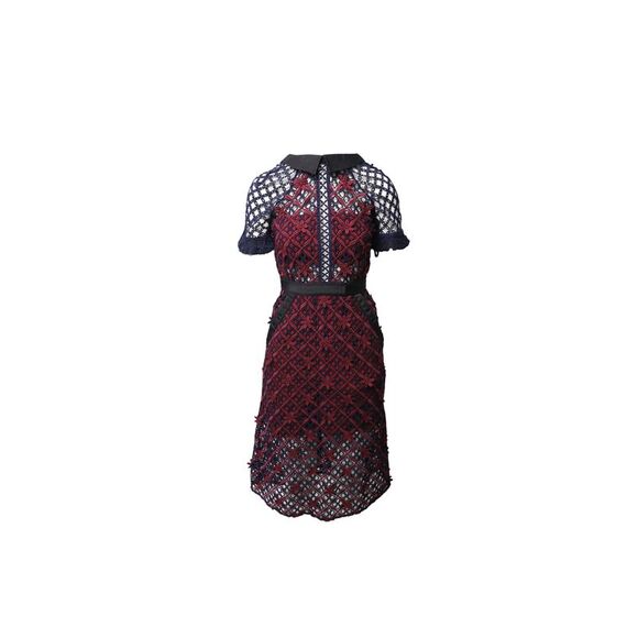 red lace dress urban outfitters Maxi Dress Red Long Dress Adorn Lace Bust Maxi Dress Size 8